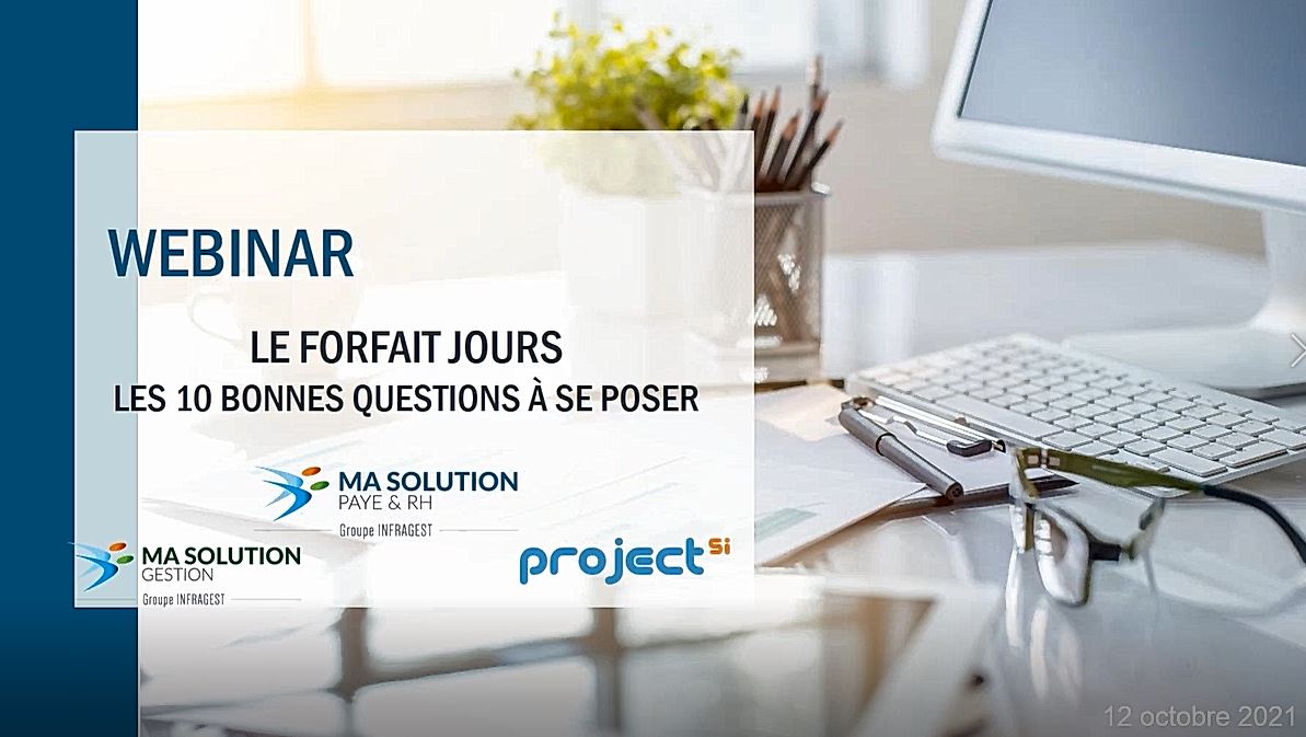 Webinar RH : Le forfait jours – Les 10 bonnes questions à se poser