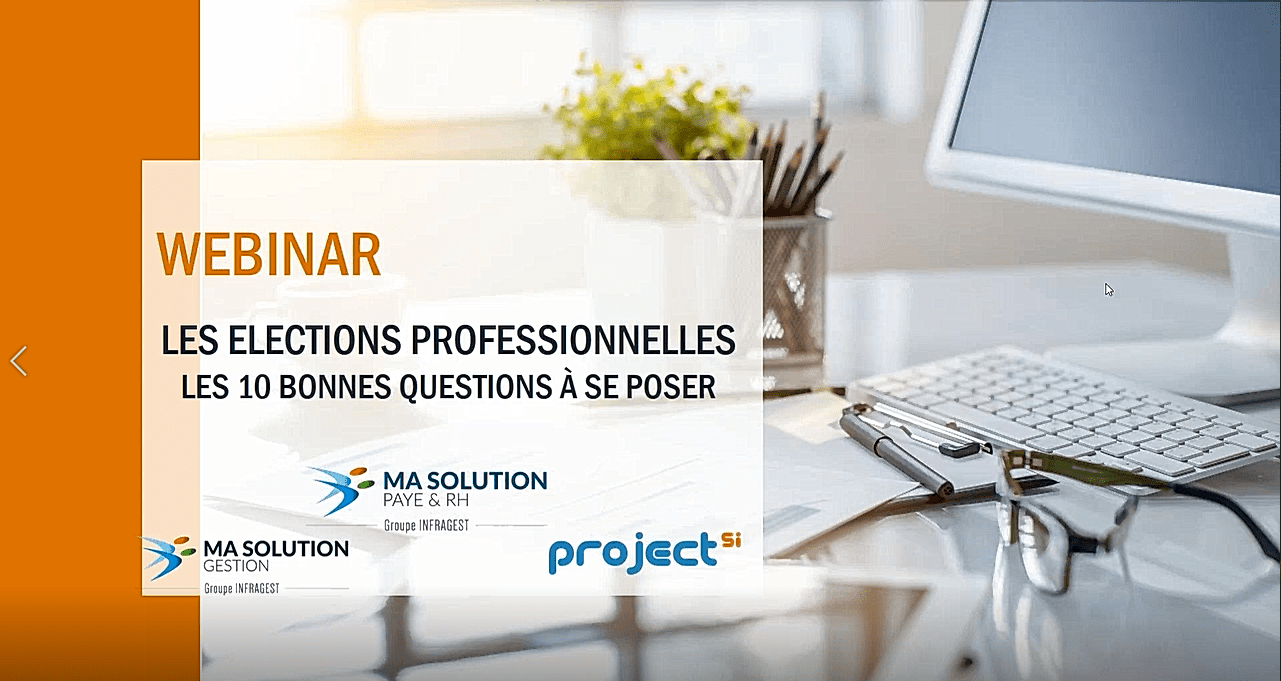 Webinar RH : Organisation des élections professionnelles