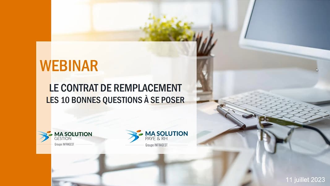 Webinar RH : Le CDD de remplacement